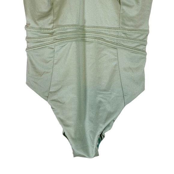 Buff Bunny Pleat The Fifth One Piece Swimsuit Size Small - Picture 6 of 10